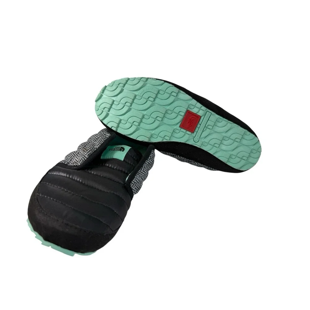 The North Face ThermoBall Traction Mules Black And White Pattern‎ Women's Size 5